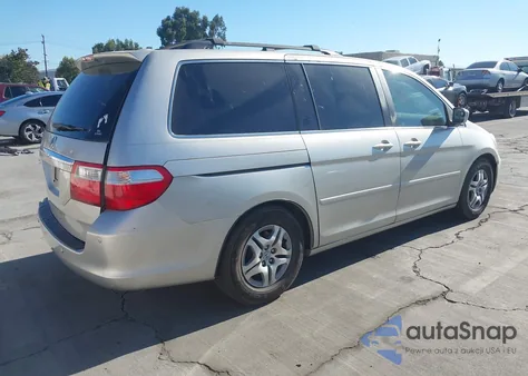 2006 Honda Odyssey Touring from USA, damaged, VIN 5FNRL38806B090111